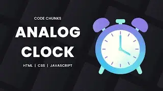 analog clock javascript