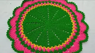 Thalposh Crochet Rumal Design | Thalposh Design | Thalposh | Crochet Thalposh | Woolen Rumal Design