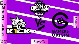 K1CK Neosurf vs GamersOrigin Highlights | EU Masters Quarterfinals Game 3