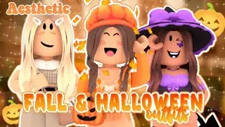 5 Aesthetic 🎃🍁 FALL&HALLOWEEN roblox outfits (for girls!)🍁🎃! | CODE+LINKS || SoftieCindy ♡