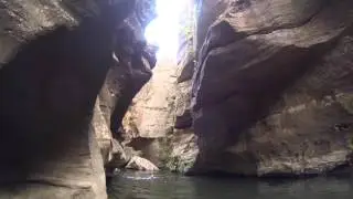 Wollangambe River jump