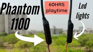 Unboxing and review &bull; Wings Phantom 1100 ❤️ gaming neckband with RGB lightnening 🤔 2022 #techpoke