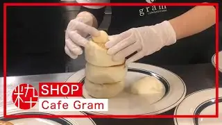 Fluffy pancakes at Cafe Gram