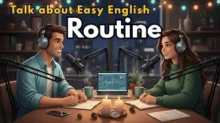English Practice Podcast to Speak Fluently ✨| Easy Work Routine for Better English Speaking
