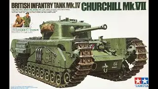 Armistice Day Build 2020 Tamiya Churchill Mk VII 1 35 FINAL REVEAL