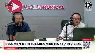 🔴Titulares de hoy martes 13-01-2026