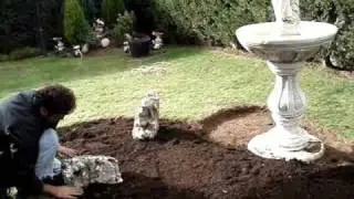 Diseño e implantación de rocalla en jardín de la ciudad de León, por Casaña Jardineros