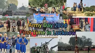Army Day Parade 2024 ll Know Your Army Festival ll First Time In Lucknow ll Jai Hind ll India 🇨🇮