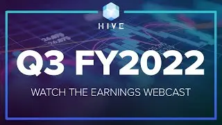HIVE ANNOUNCES RECORD REVENUE OF $68 MILLION, UP ~400% FROM LAST YEAR! FULL WEBCAST REPLAY