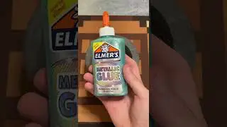 Making Metallic Slime with a Mortar and Pestle ASMR #shorts #asmr #tiktok #fyp #trending #viral