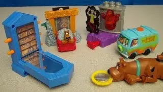 SCOOBY-DOO 2 MONSTERS UNLEASHED 2003 BURGER KING MEAL COLLECTION VIDEO REVIEW