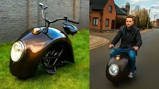Man Builds DIY Electric Mini Bike from Scratch | by @hennybutabi