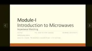 Lec08_Impedance Matching Networks