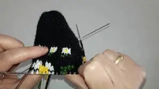 PAPATYA MODELİ BEŞ ŞİŞ PATİK YAPIMI (2.BÖLÜM)
