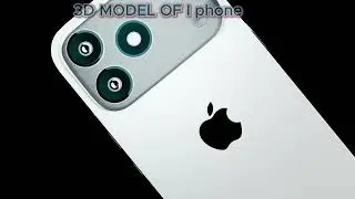 🎥 iPhone Modeling & Animation | Full 3D Workflow in Blender🎥
