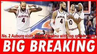No  2 Auburn visits South Carolina with top spot in sight