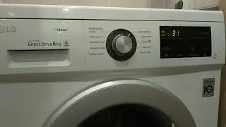 LG F2J3NS1W стиральная машина. Опять дисбаланс? Нет справилась.