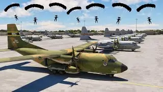 Transall C160 | Low Troop Drop | PJ Training | Hurlburt Field | Microsoft Flight Simulator | MSFS