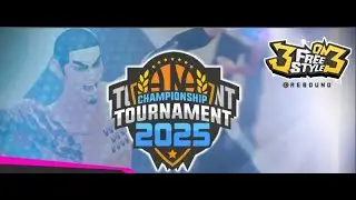 Semi - Final (2) in Asia 3on3Tournament MC Experience ( 3on3Freestyle 2025 아시아 챔피언쉽 토너먼트 MC 경험해 보기 )