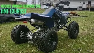Cammed Yamaha Warrior 350 hmf exhaust