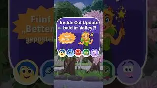 Inside Out Update bald im Valley? | #roadmap #ddvcommunity #dreamlightvalley