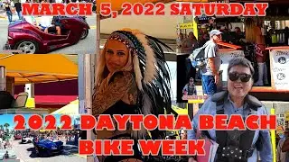 2022 DAYTONA BEACH BIKE WEEK / MORE THAN 5,000 BIKERS / MARCH 5, 2022 /SATURDAY / JOHNNY B HUNTER