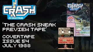 Crash Magazine Issue 54, Jul 1988 - ZX Spectrum Covertape | How to Retro