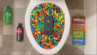 Will it Flush? - ORBEEZ BALLOON POP, M&MS, COCA COLA, FANTA, MENTOS, CANDY