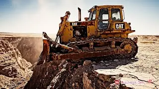 Unbelievable! Rescue Massive CAT Dozer Lost for 50 Years, Abandoned Yard Edge of Deep, To Rebuild