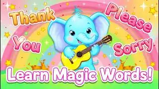 Mino the Elephant Teaches Polite Words | Fun Kids Song