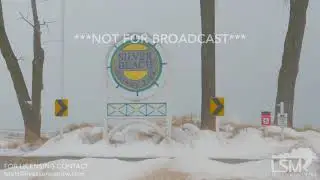 12-30-2017 St. Joseph, MI heavy lake effect snow