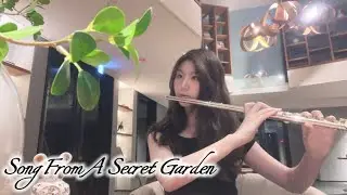 Song From A Secret Garden -- flute cover by Becca