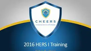 2016 HERS Rater Training - Introduction