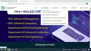 FAST LHR Degree Programs, Eligibility to Apply, Test Pattern