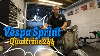 Vespa Sprint Quattrini 244cc Dyno tune, 200 Upgrade