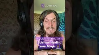 Spiritual AFFIRMATIONS for more Magic....(Pt.4) 🤯 #spirituality #affirmations #magic #shorts