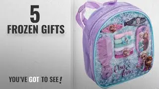 Top 10 Frozen Gifts [2018]: Frozen Backpack with Assorted Hair Accessories