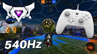 Gamesir G7 HE ASMR 😴 Rocket League Ranked 🏆 Satisfying 360 FPS 4K