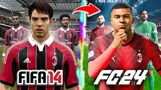 Я перестраиваю «Милан» из FIFA 14 в FC 24!