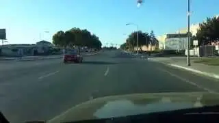 Full drag race camaro on the street
