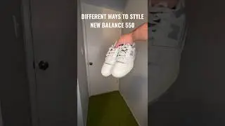 STYLING NEW BALANCE 550 || NEW BALANCE 550 ON FEET