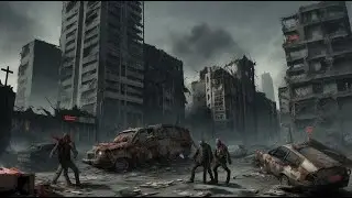 zombie hunting squad, hundreds of zombies ambush and attack the army