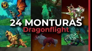 ✨24 NEW MOUNTS in Dragonflight 10.2 [WoW]✨