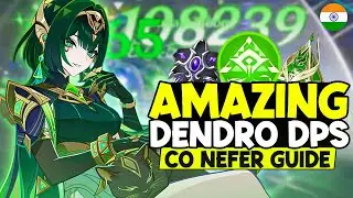 INSANE DENDRO DPS NEFER - Best Guide & Rotation | Genshin Impact 6.1
