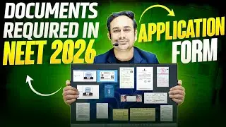 Documents Required in NEET 2026 Application Forms | #nta #neetregistrations #neetapplicationform
