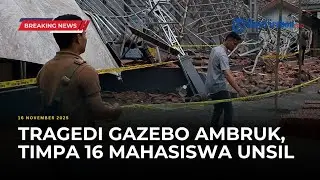 🔴 BREAKING NEWS - Bangunan Gazebo Kampus Unsil Tasikmalaya Ambruk Menimpa Sejumlah Mahasiswa