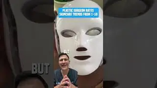 Plastic Surgeon Rates Skincare Trends From 1-10 🫣 #shorts