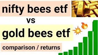 ETF investing | nifty bees vs gold bees | swing trading in etf