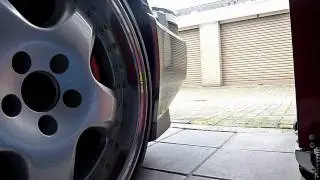 VW Corrado R32 garage exit