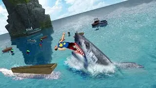 Shark Attack Sim (by MTS Free Games) Android Gameplay [HD]
